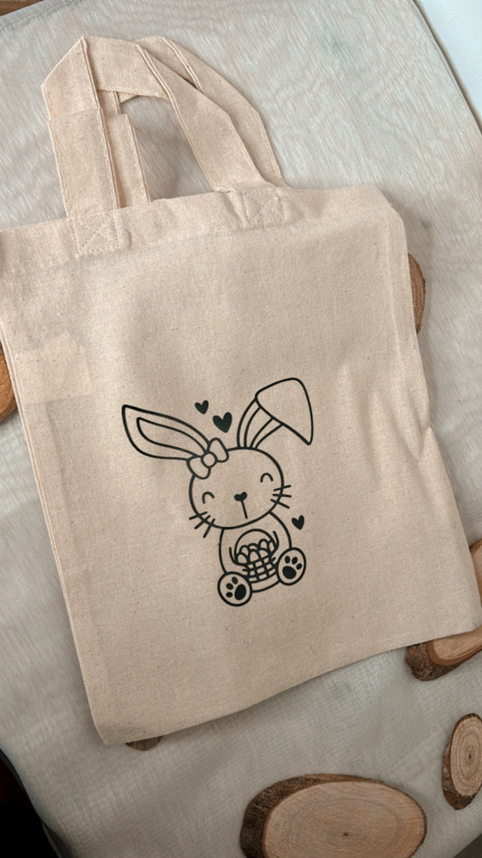 Petit Sac « Lapin à colorier »