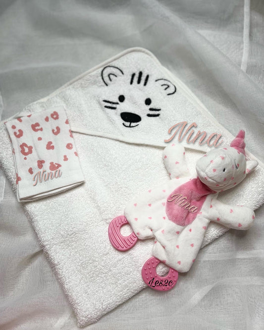 Coffret de Bain « Pink and White »